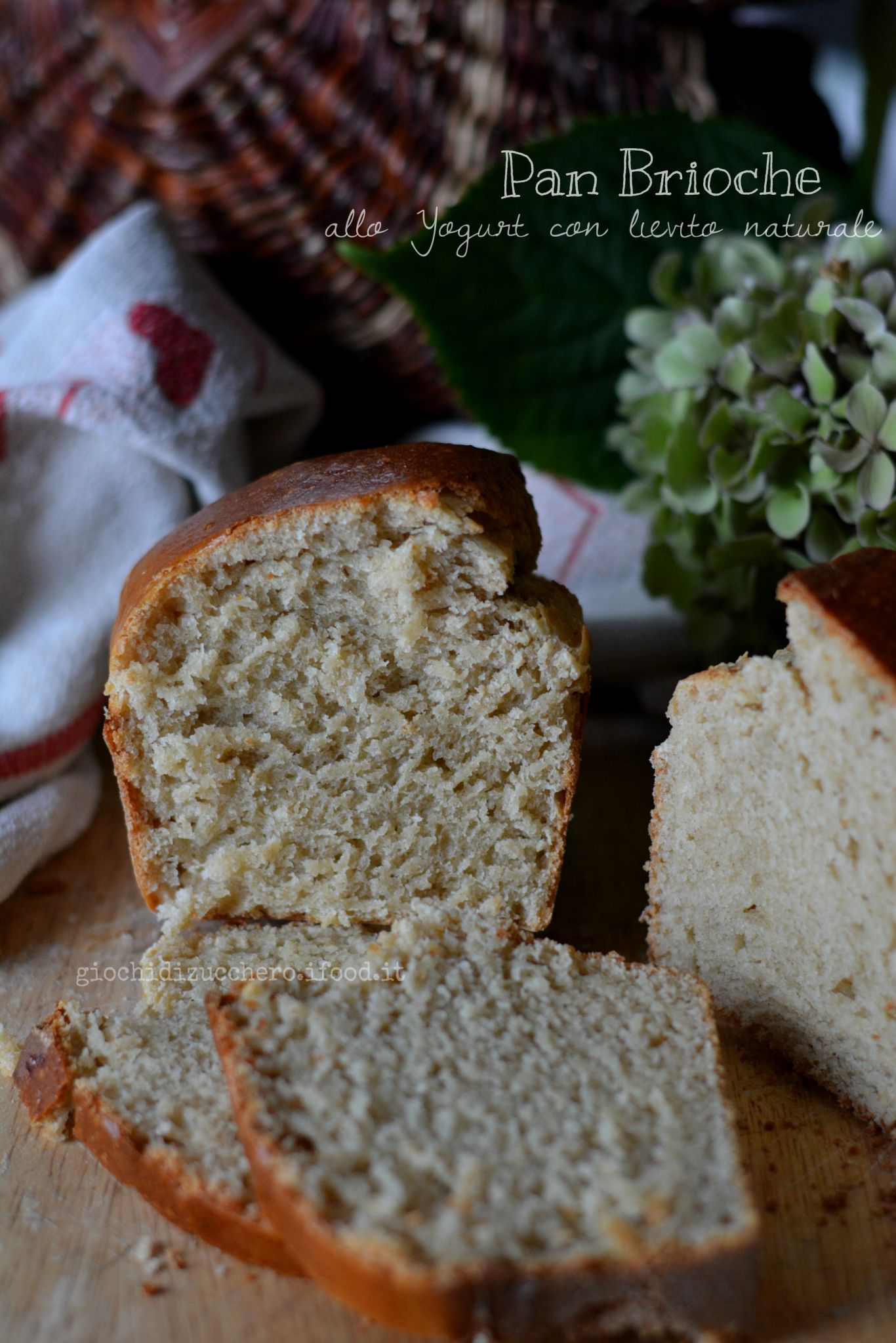 Panbrioche allo yogurt con Licoli Giochi di Zucchero