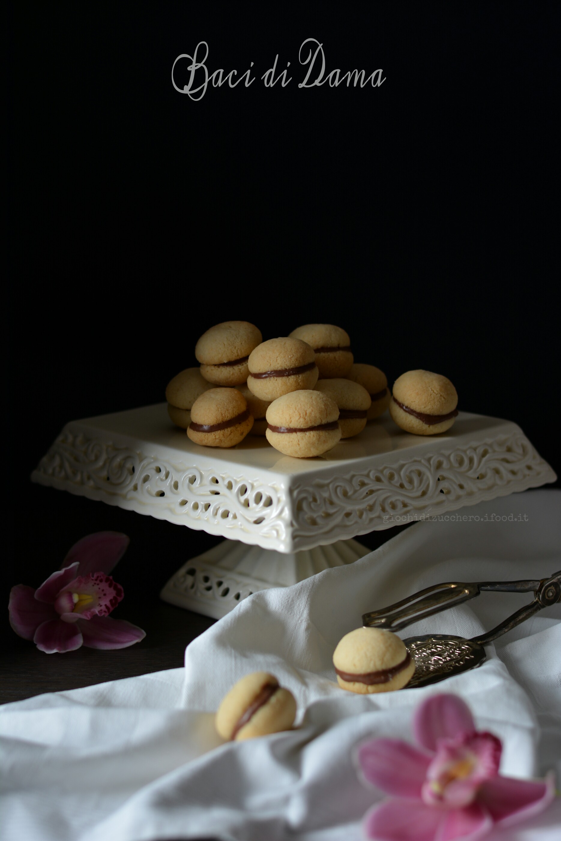 Baci di dama ricetta classica a