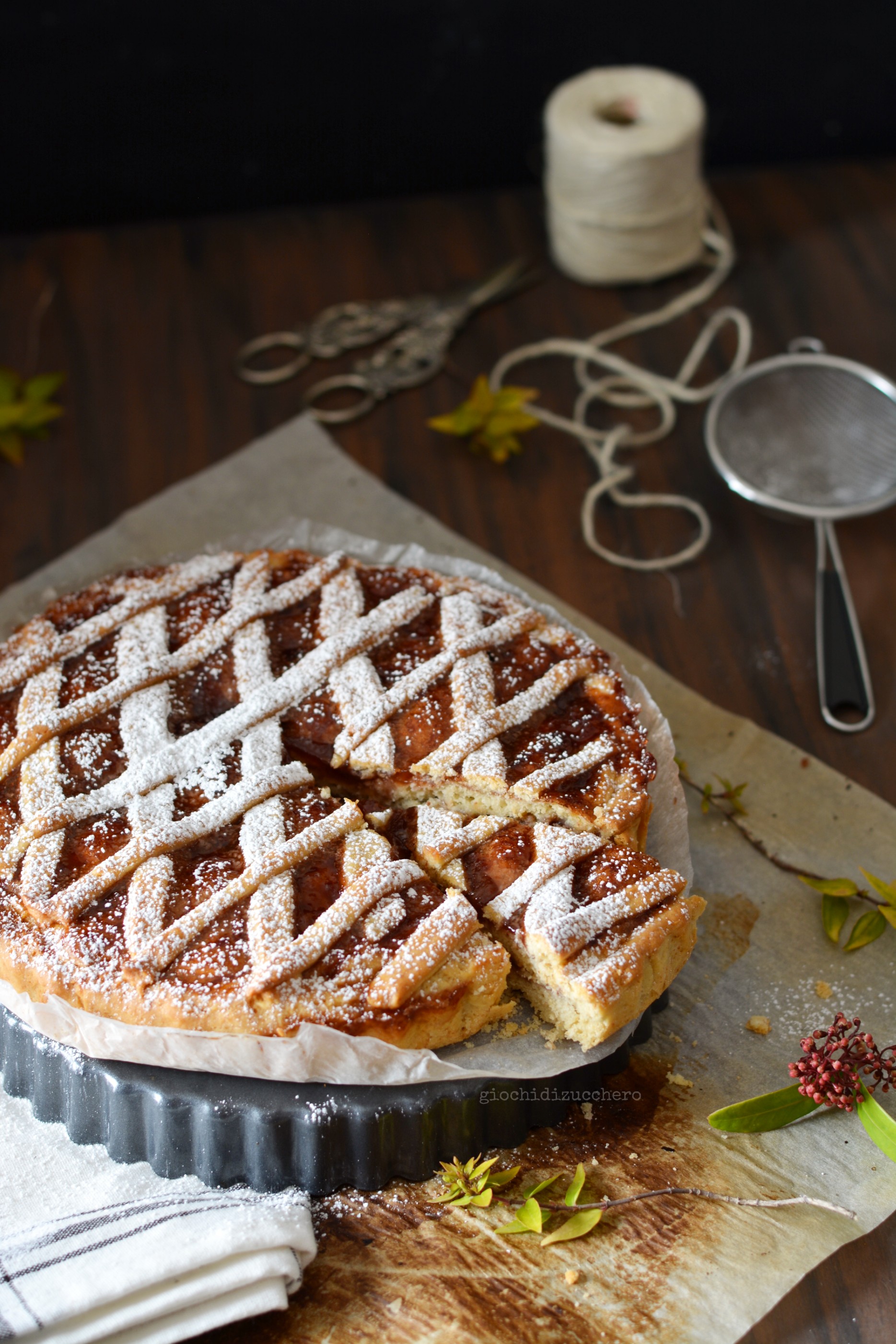 Tronchetto Di Natale Uccia 3000.Crostata Multistrati Con Frolla Allo Yogurt Senza Burro Giochi Di Zucchero