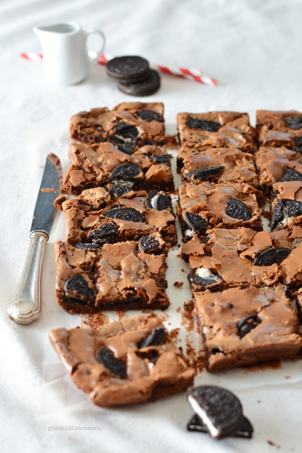 Oreo Brownies di Lorraine Pascale Giochi di Zucchero