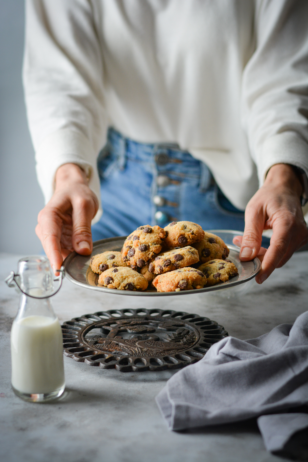 Cookies al pan grattato e gocce di cioccolato – Giochi di Zucchero